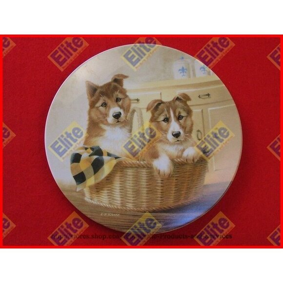 Knowles Other - Its a Dogs Life "Paws For A Picnic" Collectors Plate by Knowles